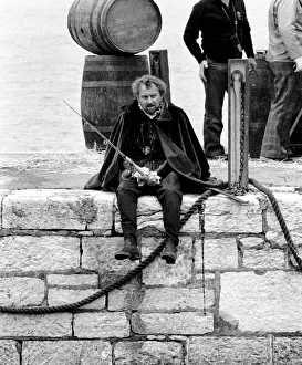 John Thaw - May 1980 as Sir Francis Drake, filming for the TV Programme " John Thaw - May 1980 as Sir Francis Drake, filming for the TV Programme "