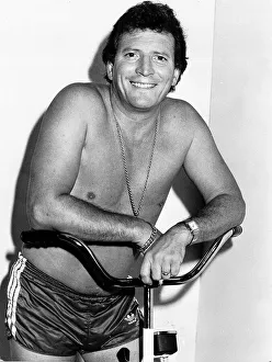 Johnny Briggs actor who stars in Coronation Street as Mike Baldwin April 1987 Johnny Briggs actor who stars in Coronation Street as Mike Baldwin April 1987