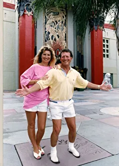JOHNNY BRIGGS WITH HIS WIFE CHRISTINE JOHNNY BRIGGS WITH HIS FAMILY ON HOLIDAY IN JOHNNY BRIGGS WITH HIS WIFE CHRISTINE JOHNNY BRIGGS WITH HIS FAMILY ON HOLIDAY IN