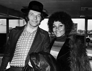 Johnny Dankworth jazz musician with wife Cleo Laine. 24th April 1973 Johnny Dankworth jazz musician with wife Cleo Laine. 24th April 1973