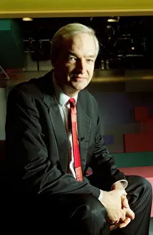 Jon Snow TV Presenter December 98 Channel 4 newscaster Jon Snow TV Presenter December 98 Channel 4 newscaster