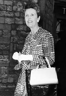 Joyce Grenfell attends the memorial service for Dame Sybil Thorndike. 2nd July 1976 Joyce Grenfell attends the memorial service for Dame Sybil Thorndike. 2nd July 1976