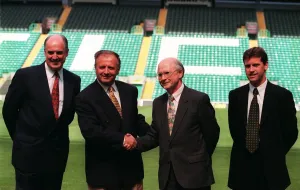 Jozef Venglos Celtic coach 17th July 1998 Doctor Jozef Venglos new coach of Celtic Jozef Venglos Celtic coach 17th July 1998 Doctor Jozef Venglos new coach of Celtic