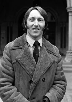 Images Dated 25th February 1982: JPR Williams, Rugby Union player at the high court attending a libel case, February 1982
