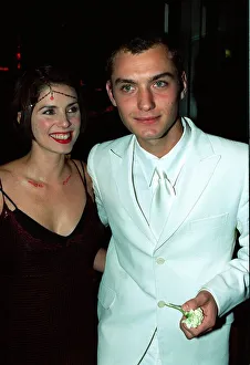 Jude Law and Sadie Frost at premiere of Oscar Wilde 1997 Jude Law and Sadie Frost at premiere of Oscar Wilde 1997