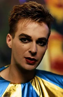 Julian Clary alternative comedian and entertainer recording Sticky Moments for Television Julian Clary alternative comedian and entertainer recording Sticky Moments for Television
