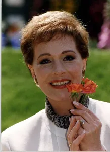 Julie Andrews With A Rose Named After Her AT The Chelsea Flower Show Julie Andrews With A Rose Named After Her AT The Chelsea Flower Show