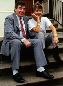 Julie Christie & Campbell Christie February 1989 Julie Christie & Campbell Christie February 1989