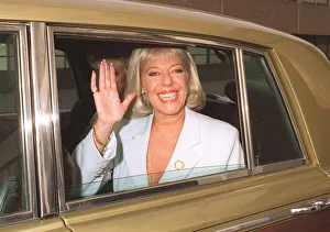 Julie Goodyear actress departing GMTV Studios Julie Goodyear actress departing GMTV Studios