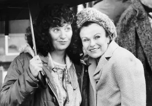 Julie Walters actress and comedienne with Victoria Wood actress writer Julie Walters actress and comedienne with Victoria Wood actress writer