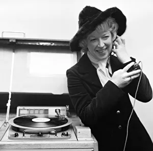 June Whitfield pictured at a reception at the BBC in Bush House June Whitfield pictured at a reception at the BBC in Bush House