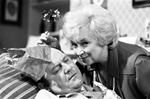 June Whitfield and Terry Scott filming the 1980 Christmas Terry and June Show June Whitfield and Terry Scott filming the 1980 Christmas Terry and June Show