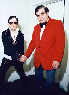 Junior Elvis and Jarrow Elvis aka Joe Allen. 1990s Junior Elvis and Jarrow Elvis aka Joe Allen. 1990s