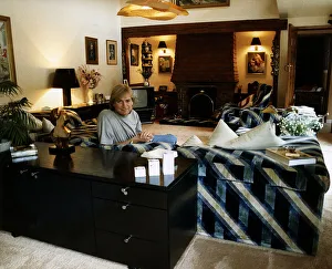 Justin Hayward, lead singer of Moody Blues, relaxes at home Justin Hayward, lead singer of Moody Blues, relaxes at home