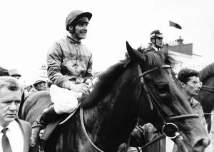 Kahyasi Racehorse ridden by jockey Ray Cochrane winning the Epsom Derby - June 1988 Kahyasi Racehorse ridden by jockey Ray Cochrane winning the Epsom Derby - June 1988