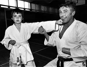 Karate kids Mark Bennett and Owen Murray show the form that has taken them to martial Karate kids Mark Bennett and Owen Murray show the form that has taken them to martial