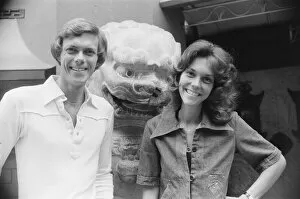 Images Dated 19th July 1976: Karen and Richard Carpenter, The Carpenters, pictured in Hollywood, Los Angeles