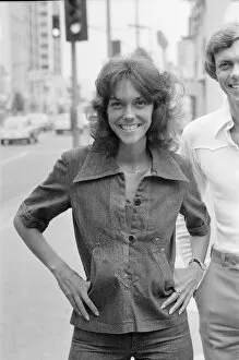 Images Dated 19th July 1976: Karen and Richard Carpenter, The Carpenters, pictured in Hollywood, Los Angeles