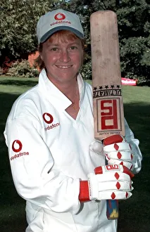 Karen Smithies England Ladies Cricket Captain August 1997 Woman Player Karen Smithies England Ladies Cricket Captain August 1997 Woman Player