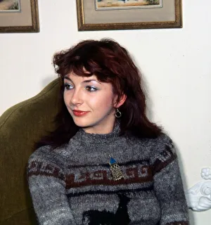 Kate Bush British pop singer December 1979 Kate Bush British pop singer December 1979