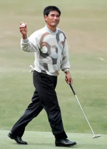 Katsuyoshi Tomori at the British Open Golf Championship 1995 Katsuyoshi Tomori at the British Open Golf Championship 1995