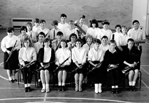 Keldolme Comprehensive School wind band. 28th June 1988 Keldolme Comprehensive School wind band. 28th June 1988