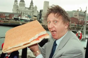 Ken Dodd launches the bring back the jam butty campaign at the Maritime Museum Ken Dodd launches the bring back the jam butty campaign at the Maritime Museum