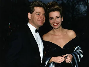 Kenaeth Branagh With Emma Thomson At The 1993 Bafta Awards Kenaeth Branagh With Emma Thomson At The 1993 Bafta Awards