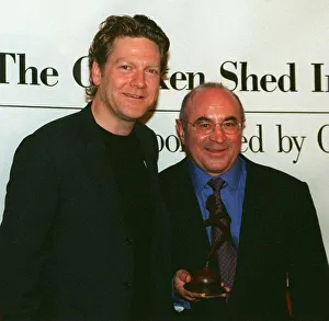 Kenneth Branagh and Bob Hoskins actors march 1998 attending the Chicken Shed Kenneth Branagh and Bob Hoskins actors march 1998 attending the Chicken Shed