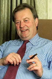 Kenneth Clarke MP 21st December 1998 working in his Parliamentary office Kenneth Clarke MP 21st December 1998 working in his Parliamentary office