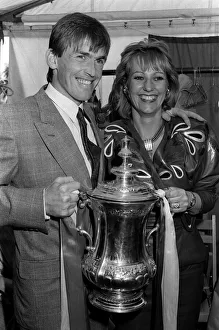 Kenny Dalglish with his wife after winning the FA Cup in 1986 Kenny Dalglish with his wife after winning the FA Cup in 1986