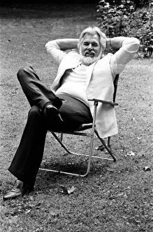 Kenny Rogers, making a rare visit to England while on his way to Paris Kenny Rogers, making a rare visit to England while on his way to Paris