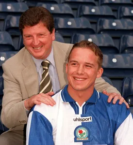 Kevin Davies the striker bought by Blackburn Rovers from Southampton for £7 Kevin Davies the striker bought by Blackburn Rovers from Southampton for £7