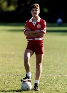 Kevin Keegan 14 year old from Liverpool who has just signed associate schoolboy forms for Kevin Keegan 14 year old from Liverpool who has just signed associate schoolboy forms for