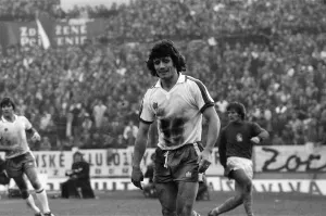 Kevin Keegan during the Czechoslovakia v England game, UEFA European Championship Group 1 Kevin Keegan during the Czechoslovakia v England game, UEFA European Championship Group 1