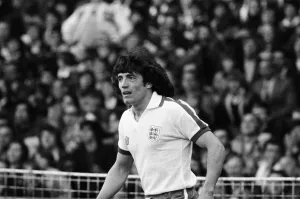 Kevin Keegan during the England v Wales game, British Championships Kevin Keegan during the England v Wales game, British Championships