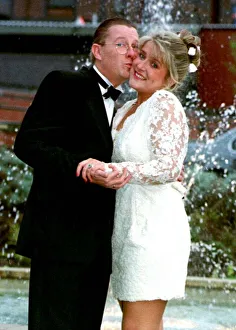 Kevin Kennedy Actor with his new wife Claire Kevin Kennedy Actor with his new wife Claire