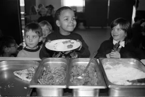 Kids February 1992 Children at Holy Trinity School Going back to school Kids February 1992 Children at Holy Trinity School Going back to school