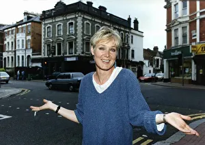 Kika Mirylees Actress Outside The Cafe Rouge In Fulham Kika Mirylees Actress Outside The Cafe Rouge In Fulham
