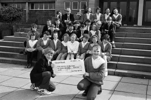 These kind-hearted Colne Valley High School youngsters have given a boost to charity These kind-hearted Colne Valley High School youngsters have given a boost to charity