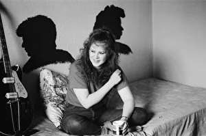 Kirsty MacColl - singer. Pictured at home in 1981. Kirsty Anna MacColl Kirsty MacColl - singer. Pictured at home in 1981. Kirsty Anna MacColl