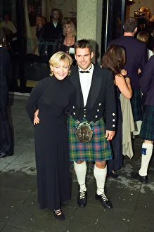 Kirsty Young and Kenny Logan attends the premiere of Braveheart in Stirling, Scotland Kirsty Young and Kenny Logan attends the premiere of Braveheart in Stirling, Scotland