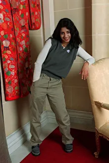 Konnie Huq TV Presenter December 1997. The new presenter to join the Blue Peter Konnie Huq TV Presenter December 1997. The new presenter to join the Blue Peter