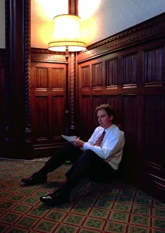 Labour leader Tony Blair prepares his conference speech in his rooms at the House of Labour leader Tony Blair prepares his conference speech in his rooms at the House of