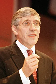 Labour Party Conference 1998 Jack Straw delivers his speech to the party members at Labour Party Conference 1998 Jack Straw delivers his speech to the party members at