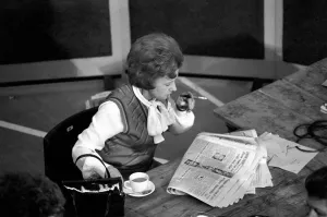 Labour politician Barbara Castle during a debate on the Common Market Labour politician Barbara Castle during a debate on the Common Market