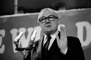 Labour politician James Callaghan speaks during a debate on the Common Market Labour politician James Callaghan speaks during a debate on the Common Market