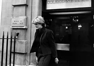 Lady Diana Spencer Princess Diana goes shopping Dbase MSi leaving Coleherne Court Lady Diana Spencer Princess Diana goes shopping Dbase MSi leaving Coleherne Court