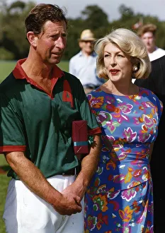 Lady Kanga Tryon and Prince Charles at Polo Match in November 1993 Lady Kanga Tryon and Prince Charles at Polo Match in November 1993