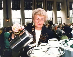 Lady Mae Hall, wife of Sir John Hall property developer (knighted 1991 Lady Mae Hall, wife of Sir John Hall property developer (knighted 1991